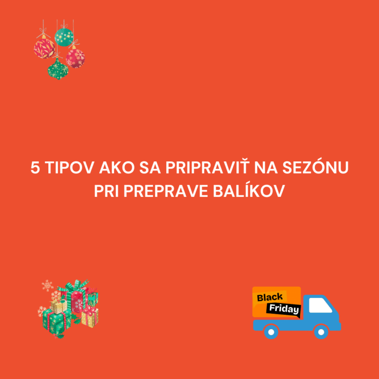 5 tipov, ako sa pripraviť na sezónu pri preprave balíkov